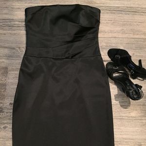 White House Black Market Strapless Cocktail Dress